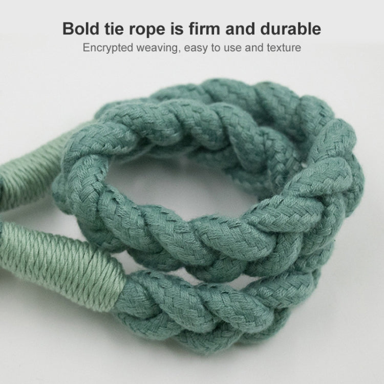 1 Pair Magnetic Buckle Twist Tie For Curtains(Golden King)