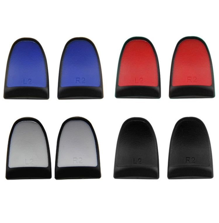 2 Pairs Gamepad Extended Buttons L2R2 Buttons Suitable For PS4(Red)