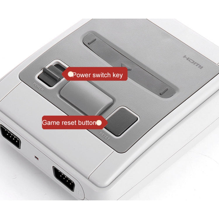 SFC620 Mini 8-Bit TV Game Console Built-In 620 Games, Supports AV Output(US Plug)