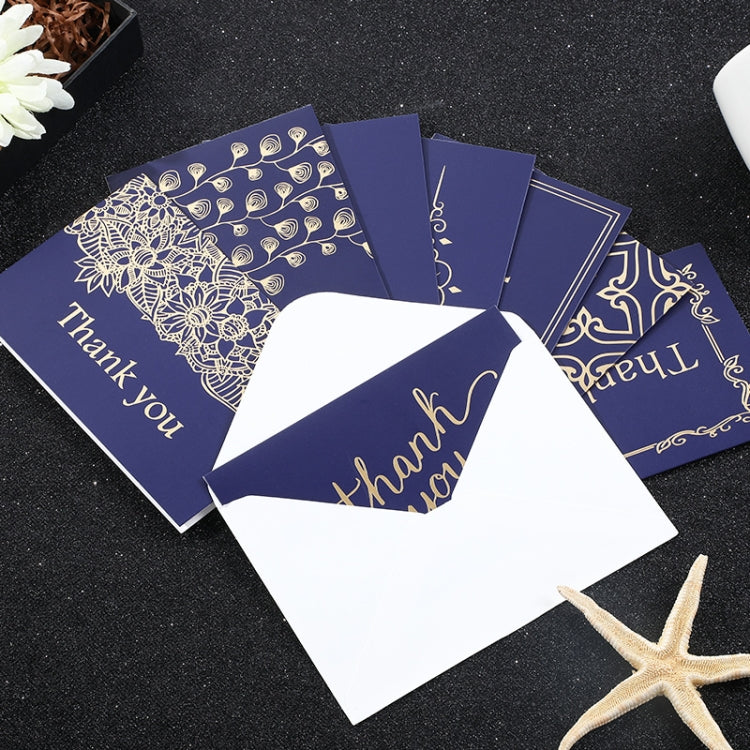 6pcs / Set TeacherS Day Mid-Autumn Festival Thanksgiving Card Holiday Greeting Card(Type I)
