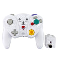 HY-5201 2.4HGz Wireless Gamepad For Nintendo NGC, Color of the product: White