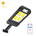Solar Wall Light Outdoor Waterproof Human Body Induction Garden Lighting Household Street Light 4 x 40COB With Remote Control