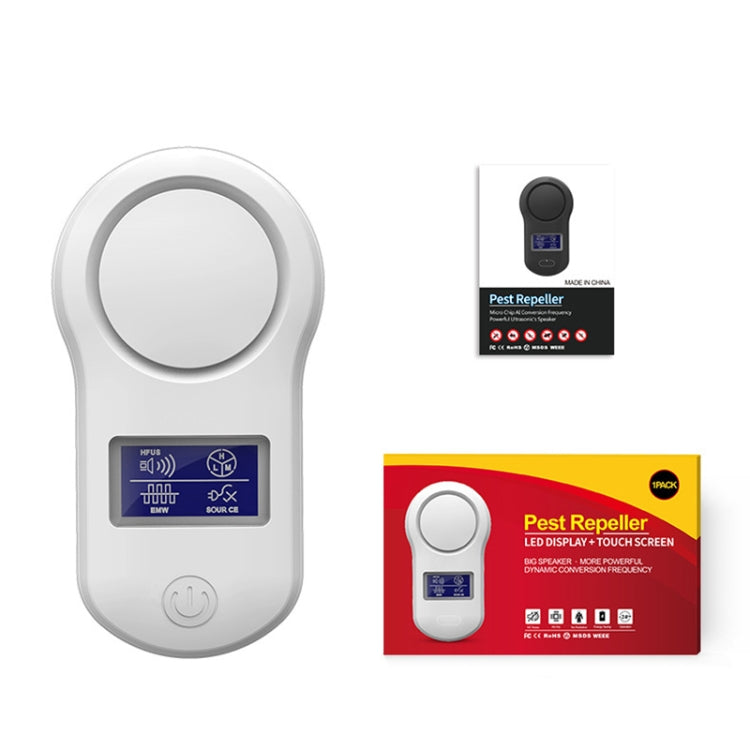 BG-305 Display Ultrasonic Insect Repellent, Product specifications: AU Plug(Black)