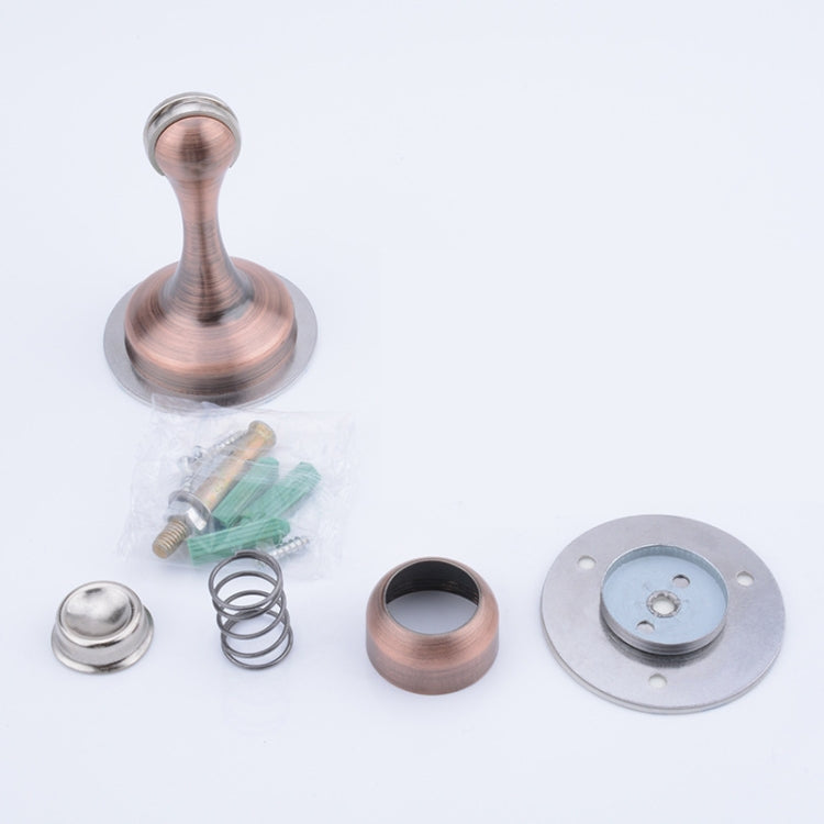 Punch-Free Stainless Steel Thickened Strong Magnetic Door Stopper(Brushed Steel)