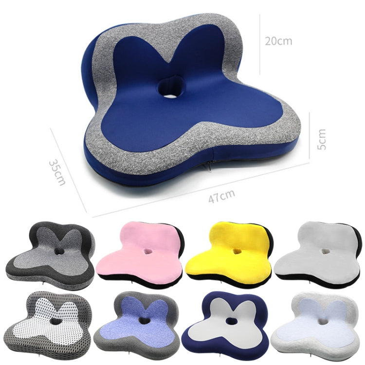 Memory Foam Petal Cushion Office Chair Home Car Seat Cushion, Size: Without Storage Bag(Starry Blue)