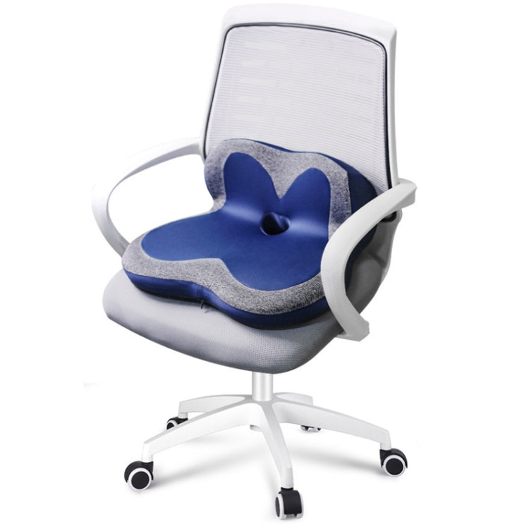 Memory Foam Petal Cushion Office Chair Home Car Seat Cushion, Size: Without Storage Bag(Starry Blue)