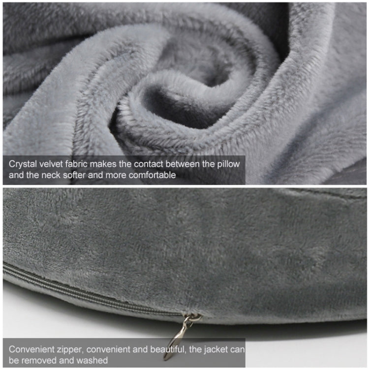 Memory Foam Infant Triangle Slope Cushion Pregnant Women Newborn Nursing Pillow, Colour: Crystal Soft Black