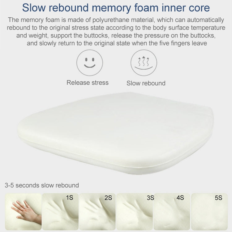 Memory Foam Thicken Stool Cushion Sofa Window Sill Bay Window Seat Cushion, Colour: Dot Bandage (Camel)