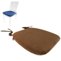 Memory Foam Thicken Stool Cushion Sofa Window Sill Bay Window Seat Cushion, Colour: Bandage (Mocha)