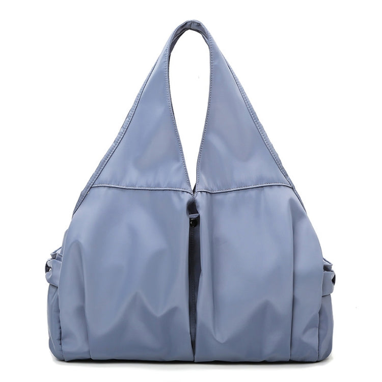 Female Dry And Wet Separation Sports Gym Bag Handbag Duffel Bag Short Distance Light Swimming Bag(Light Blue)