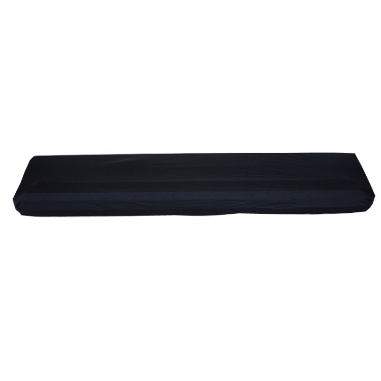 Water-Repellent Opening Electronic Keyboard Cover Oxford Cloth Dust Cover Drawstring Keyboard Instrument Cover, Size: 88 Key Black 124x49x36cm