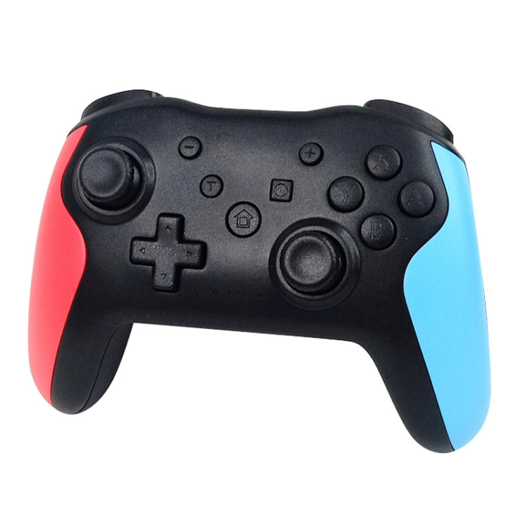 NS009 6-Axis Vibration Burst Wireless Bluetooth Gamepad For Switch Pro(Black Blue Red)