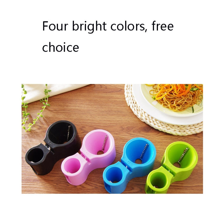 2 PCS Multifunctional Spiral Double-Headed Grater With Sharpener Kitchen Gadgets(Black)