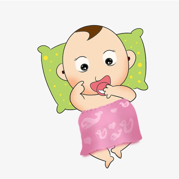 Baby Water-Proof And Leak-Proof Cloth Diapers Children Washable Cotton Cloth Bed-Wetting Skirt Pants, Colour: L(Carrot)