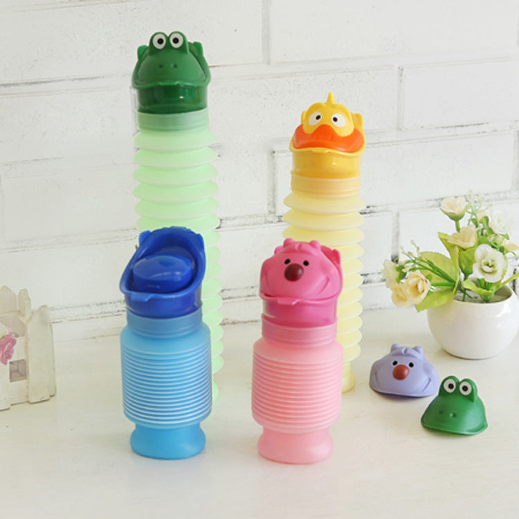 Portable Child Adult Car Outdoor Emergency Urinal(Pink Bear)