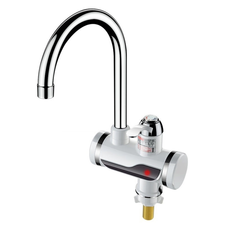 Kitchen Instant Electric Hot Water Faucet Hot & Cold Water Heater CN Plug Specification: Lamp Display Lower Water Inlet