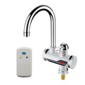 Kitchen Instant Electric Hot Water Faucet Hot & Cold Water Heater CN Plug Specification: Lamp Display Leakage Protection Lower Water Inlet