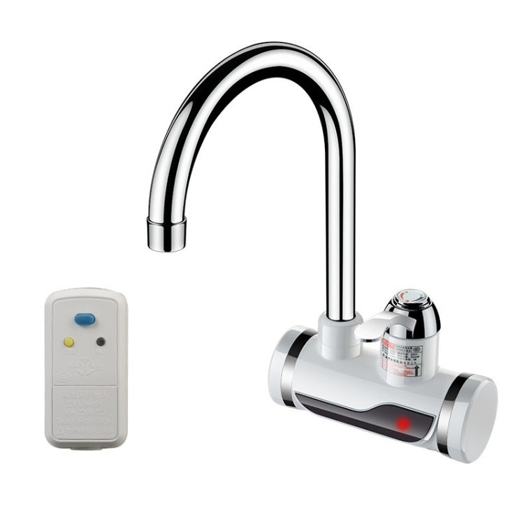 Kitchen Instant Electric Hot Water Faucet Hot & Cold Water Heater CN Plug Specification: Lamp Shows Leakage Protection Side Water Inlet