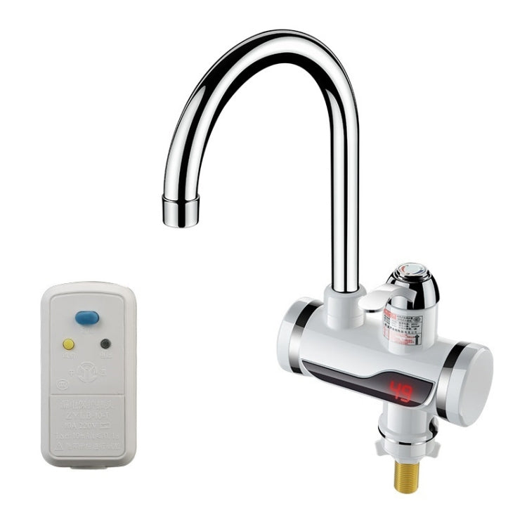 Kitchen Instant Electric Hot Water Faucet Hot & Cold Water Heater CN Plug Specification: Digital Leakage Protection Lower Water Inlet
