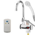 Kitchen Instant Electric Hot Water Faucet Hot & Cold Water Heater CN Plug Specification: With Shower Lower Water Inlet