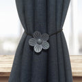 F025 Punch-Free Magnet Curtain Strap Curtain Buckle(Gray)