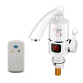 Digital Display Electric Heating Faucet Instant Hot Water Heater CN Plug Digital Horizontal Tube With Leakage Protection
