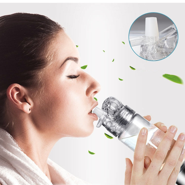 Hydrogen-Rich Water Cup Hydrogen Absorption Glass Cup with LED Light(English Version)