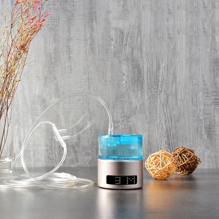 Hydrogen-Rich Water Cup Hydrogen Absorption Glass Cup with LED Light(English Version)