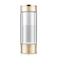 Portable Health Hydrogen-Rich Water Cup High-Concentration Negative Ion Electrolysis Generator, Capacity: 450ml(Golden)