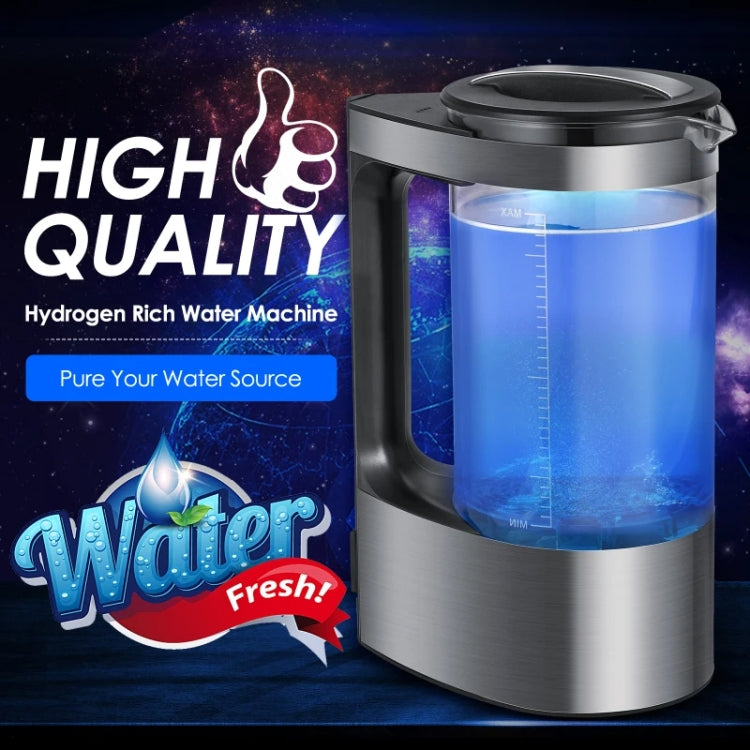 2L Heating Constant Temperature Hydrogen-Rich Water Machine Micro-electrolysis Water Kettle, EU Plug