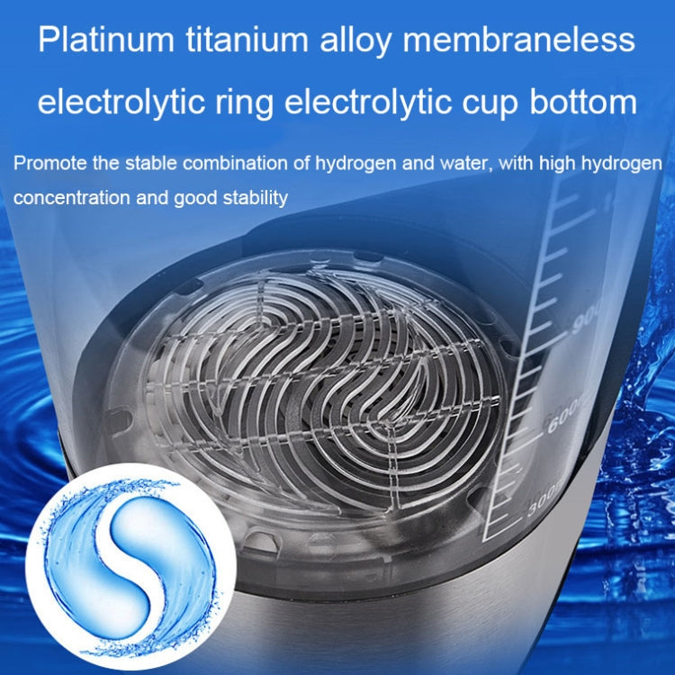 2L Heating Constant Temperature Hydrogen-Rich Water Machine Micro-electrolysis Water Kettle, EU Plug