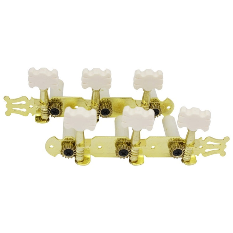 Guitar Knob Gear Type Snap Pegs Alloy Base Knobs(Y-03)