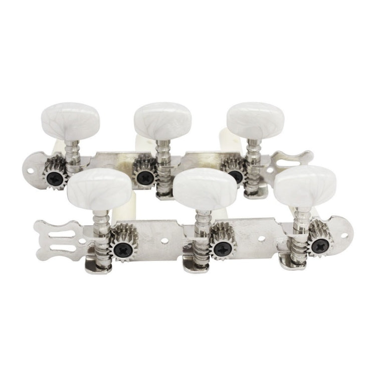 Guitar Knob Gear Type Snap Pegs Alloy Base Knobs(Y-04)