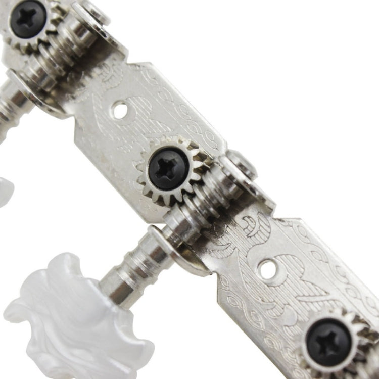 Guitar Knob Gear Type Snap Pegs Alloy Base Knobs(Y-06)