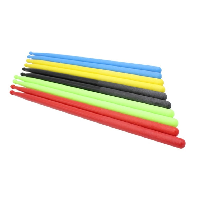 2 PCS Drumsticks Drum Kits Accessories Nylon Drumsticks, Colour: Black