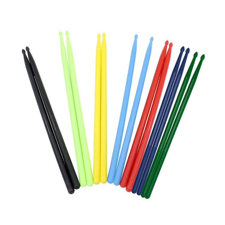 2 PCS Drumsticks Drum Kits Accessories Nylon Drumsticks, Colour: Dark Green