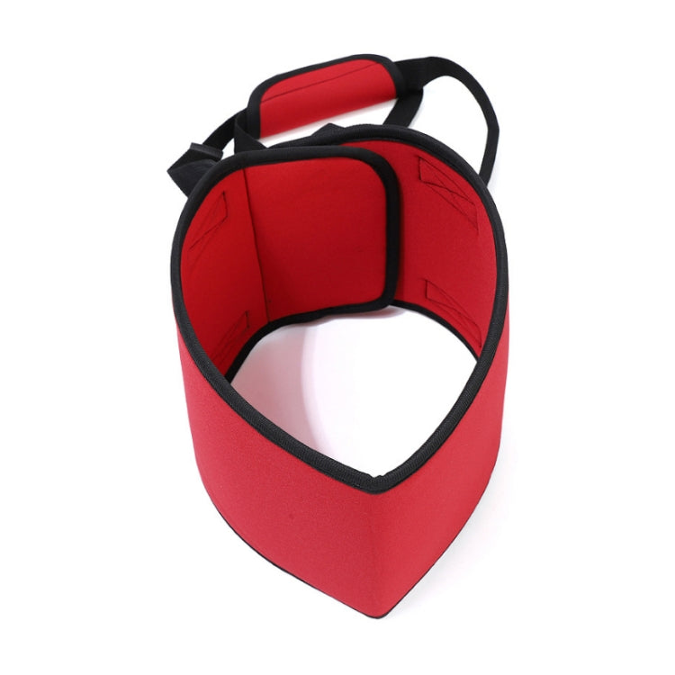 HCPET F1905 Disabled Dogs Assistive Belts Elderly Dogs Walking Assisted Leashes Pet Supplies, Size: L(Red)