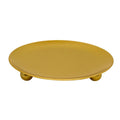 European Romantic Iron Geometric Candle Holder Table Decoration, Size: Large(Golden)