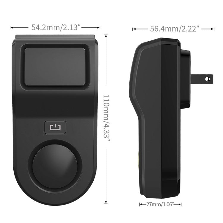 BG-303 Smart Frequency Conversion Household Ultrasonic Insect / Mosquito / MouseRepellent, Product specifications: US Plug 110V(Black)