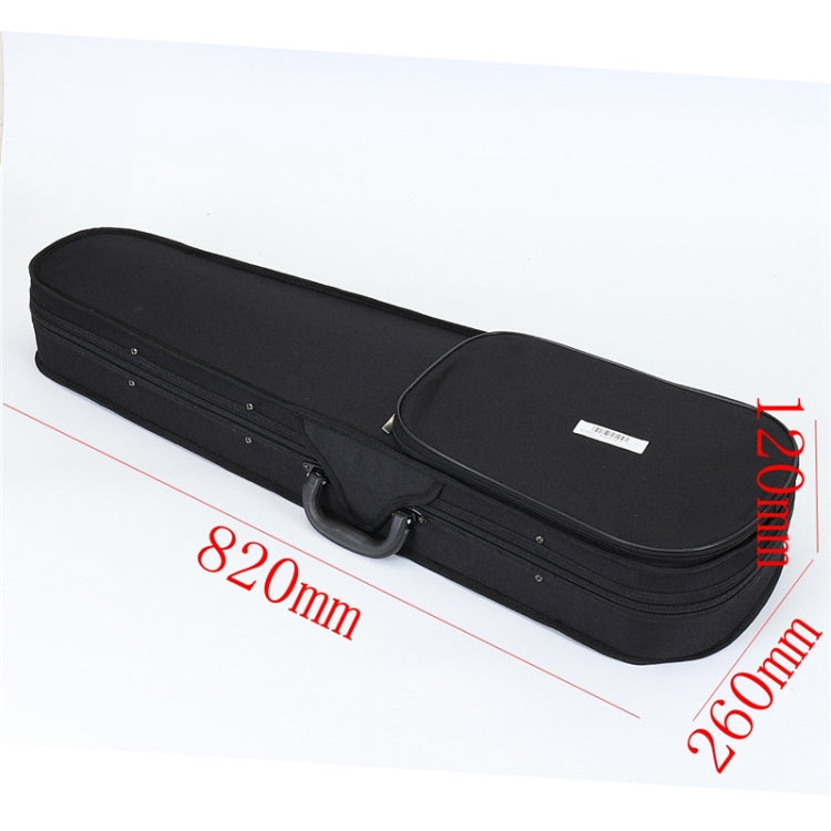YS030 4 / 4 Wooden Manual Electronic Violin for Beginners, with Bag(White)