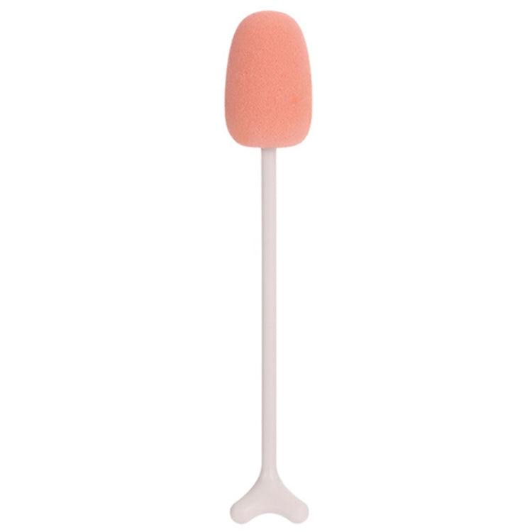 Long Handle Vertical Cup Brush Baby Bottle Sponge Cleaning Brush, Length: 29cm(Pink)