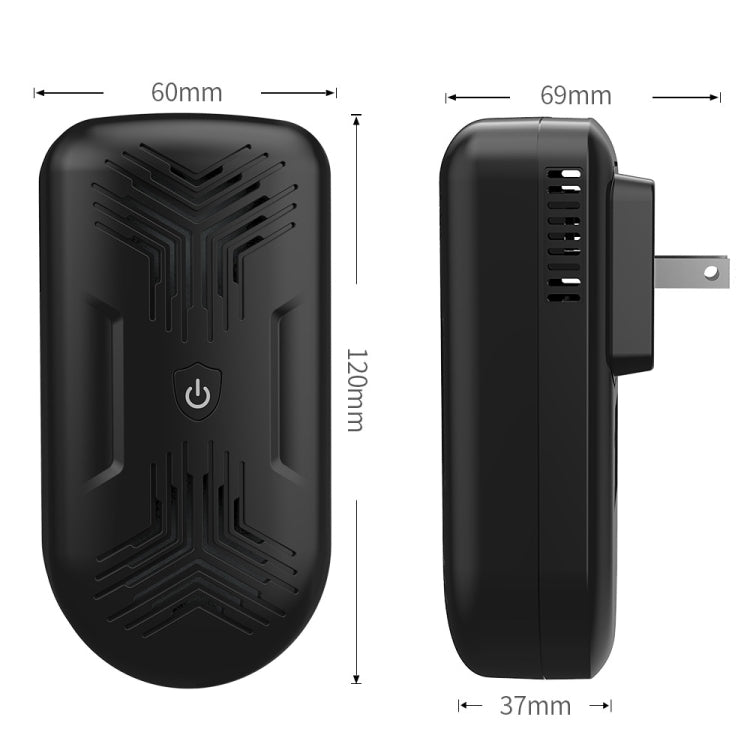 BG309 Ultrasonic Mouse Repeller Mosquito Repeller Electronic Insect Repeller, Product specifications:  JP Plug 110V(White)