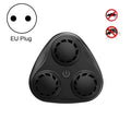 BG310 3-Horn Ultrasonic Automatic Frequency Conversion Mouse Repeller/Insect Repellent/Mosquito Repellent, Product specifications: EU Plug 220V(Black)