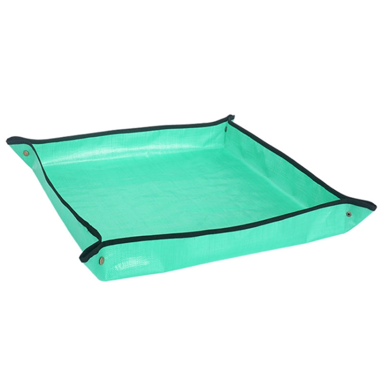 100x100cm PE Home Gardening Planting Operation Mat Green Plant Changing Pot Mixing Soil Waterproof Flower Mat