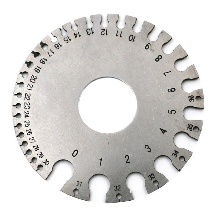 Stainless Steel Wire Gauge Model Weld Inspection Ruler Thickness Ruler Wire Welding Gauge