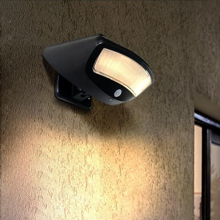 36-LED Outdoor Courtyard Lighting Solar Street Lights Human Body Induction Wall Lights(Warm Light)