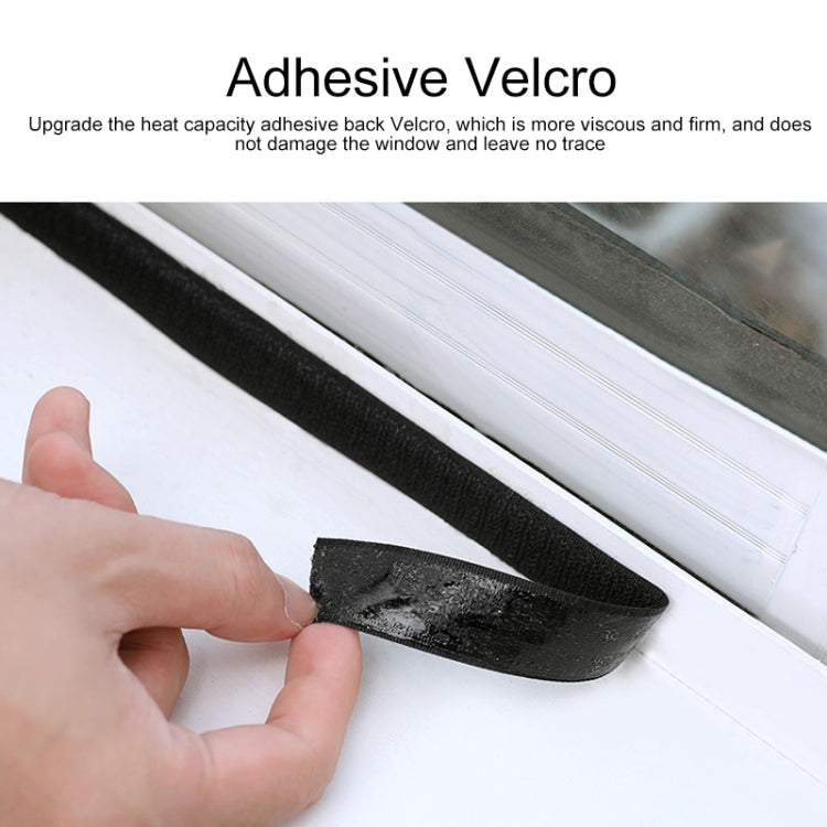 Window Windproof Warm Film Indoor Air Leakage Soundproof Double-Layer Insulation, Specification: 1.2x1.2M