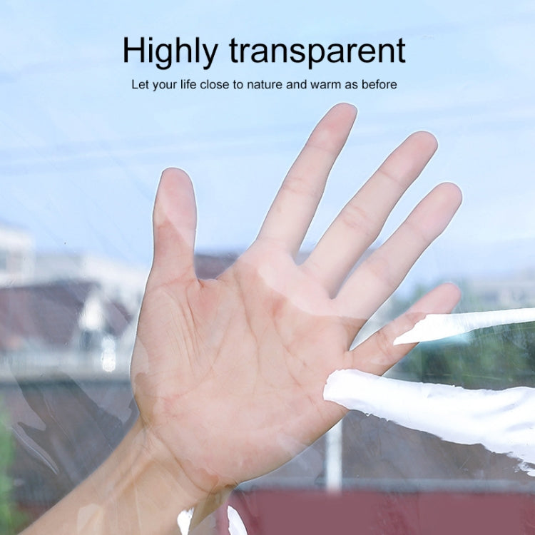 Window Windproof Warm Film Indoor Air Leakage Soundproof Double-Layer Insulation, Specification: 1.8x2.8M