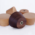 5 in 1 Solid Wood Coat Hook Wall Nail-Free Strong Sticky Hook
