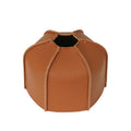 Outdoor Camping Flat Gas Tank Leather Case Camping Steam Lamp Fuel Tank PU Protective Cover For 230g Gas Tank